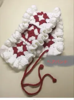 ハンドメイド　ミントグリーン　ヘッドドレス　バブーシュカ