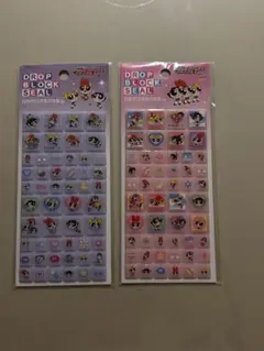 【正規品】パワーパフガールズ タイルシール パワパフ 2枚セット