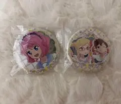アイカツスターズ！ チーズソフトクッキー 缶バッジ セット