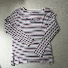 メゾピアノジュニア　長袖カットソー　ボーダー ロンT 140㎝