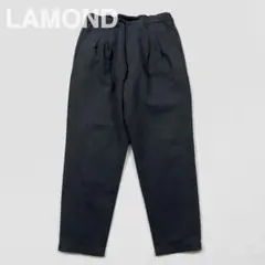 LAMOND ラモンド ダブルウィーブワイドテーパードトラウザース
