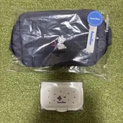 【新品未使用】familiar　ファミリア　おむつポーチ おしり拭きの蓋