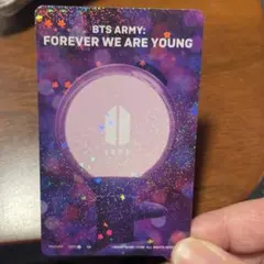 BTS ARMY FOEVER WE ARE YOUNG 映画特典トレカ