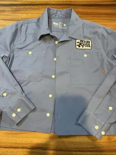 BLUCO フェリックス　ワークシャツ　　ブルー