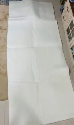 敷布団 寝具マット簡易ベッド ホワイト 綿生地マットレス 228×99×1.5