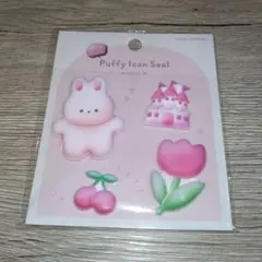 カミオジャパン　もっちりシール　もちもち　うさぎ