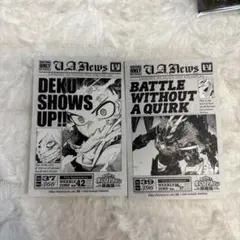 ヒロアカ原画展　特典　緑谷出久　オールマイト