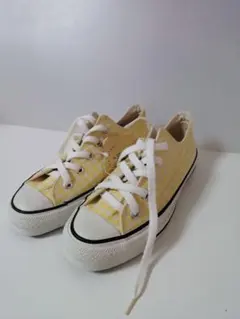 CONVERSE ALL STAR イエロー ギンガムチェック