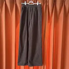 ワイドパンツ　コーデュロイ　S