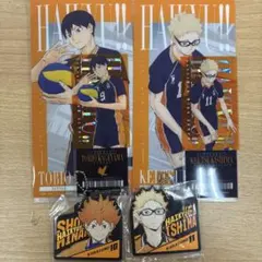 一番くじ ハイキュー!-最強の挑戦者- H賞 I賞 日向翔陽 影山飛雄 月島蛍