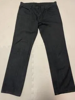 【希少】calvin klein 美シルエット　ブラックデニムのサムネイル
