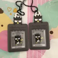 サンリオ　シークレットミニチュアチェキ用ホルダーＢバッドバツ丸2個しセット