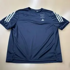 adidas 半袖 Tシャツ ネイビー　レディースMのサムネイル