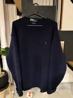 ネイビー ニット