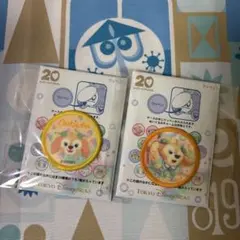 クッキーアン 20周年 カラフルハピネス ワッペン 2種