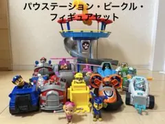 パウステーション・パウ・パトロール フィギュアと車両セット