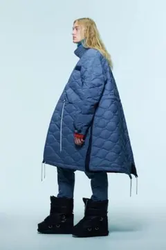 sacai 22-02900M Quilted Coat 1 グレー