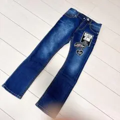 SISTER JENNI パッチ付きデニムパンツ　130