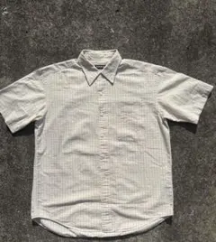 90s〜00s紺タグOLD UNIQLO ボタンダウンチェックシャツ