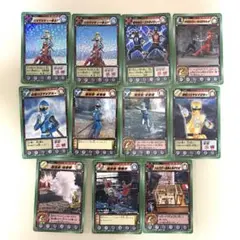 レア 希少 ハリケンジャー カード カラクリカード 戦隊ヒーロー 14枚