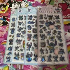 スティッチ おしりキラキラシール４枚セット