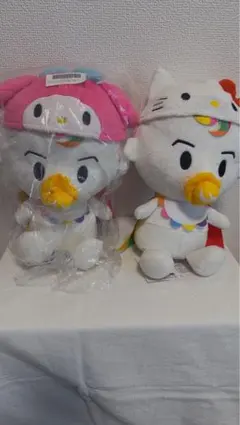 小田ちゃん　ぬいぐるみ　サンリオ　マイメロ　キティ　7ODER