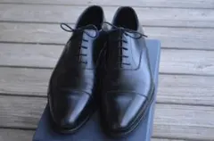 8.5D　着用1回　CROCKETT＆JONES　BRUTON　ブラックのサムネイル