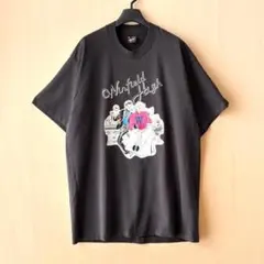 90sUSA製古着ヴィンテージ　Tシャツ　イラスト　ダンスパーティ　レトロポップ