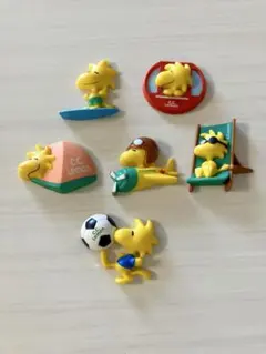C.C.Lemon ウッドストック Peanuts マグネット 6種 セットのサムネイル