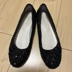 ORiental Traffic ブラック フラットシューズのサムネイル