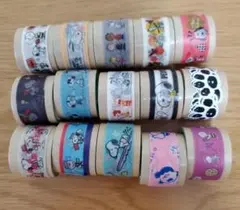 ス*ー様 【15個セット】SNOOPY スヌーピーマスキングテープ　　15