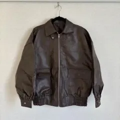 レザージャケット　新品未使用のサムネイル