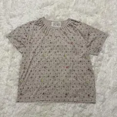 E hyphen world gallery 半袖Tシャツ F 総柄 可愛い
