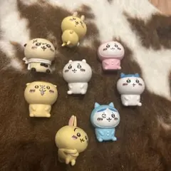 ちいかわフィギュア 8体セット　ちいかわ　ハチワレ　うさぎ　ラッコ先輩　栗饅頭