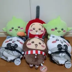 新品タグ付き】ちいかわ ゴブリンBIGぬいぐるみ 全2種 コンプリート