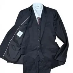 美品 ドルチェ＆ガッバーナ MARTINI ビジネススーツ ダークグレー XL DOLCE&GABBANA - DOLCE&GABBANA ドルチェ&ガッバーナ 3Bストライプ