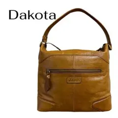 値下げ！Dakota ダコタ 本革 レザー ショルダーバッグ　A4収納