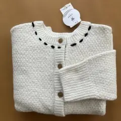 ニットカーディガン 長袖