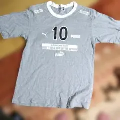 PUMA グレー 半袖Tシャツ 160