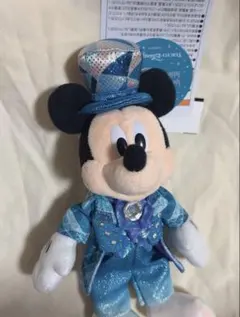 ミッキー ぬいぐるみバッジ