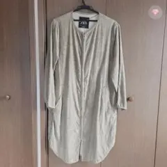 ZARA ノーカラージャケットのサムネイル