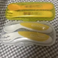 【傷多数有！】EDISON ベビー用スプーンとフォークセットとアンパンマンセットのサムネイル
