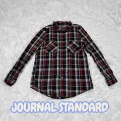 JOURNAL STANDARD 長袖シャツ チェック柄 トップス　古着