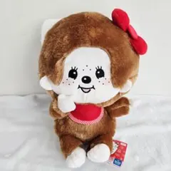 モンチッチ×ハローキティ　おそろいBIGぬいぐるみ　モンチッチ