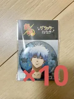 銀魂 坂田銀時 グリッター缶バッジ 10点セット