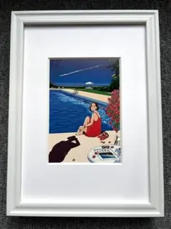 永井博・鈴木英人・わたせせいぞうPortugal【A4写真ポスター額装付７点】 永井博・鈴木英人・わたせせいぞうPortugal【A4写真ポスター額装付7点