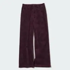 コーデュロイワイドパンツ