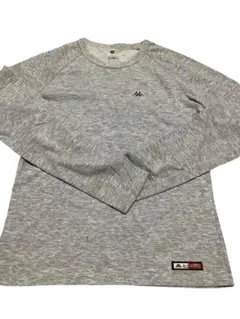 Kappa グレー 長袖 Tシャツ