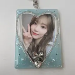 トレカキーホルダー　韓国　トレカ　レジン　デコ　硬質　ケース　トレカケース　h1