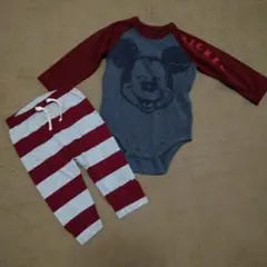 GAPミッキーマウスロンパースとパンツセット